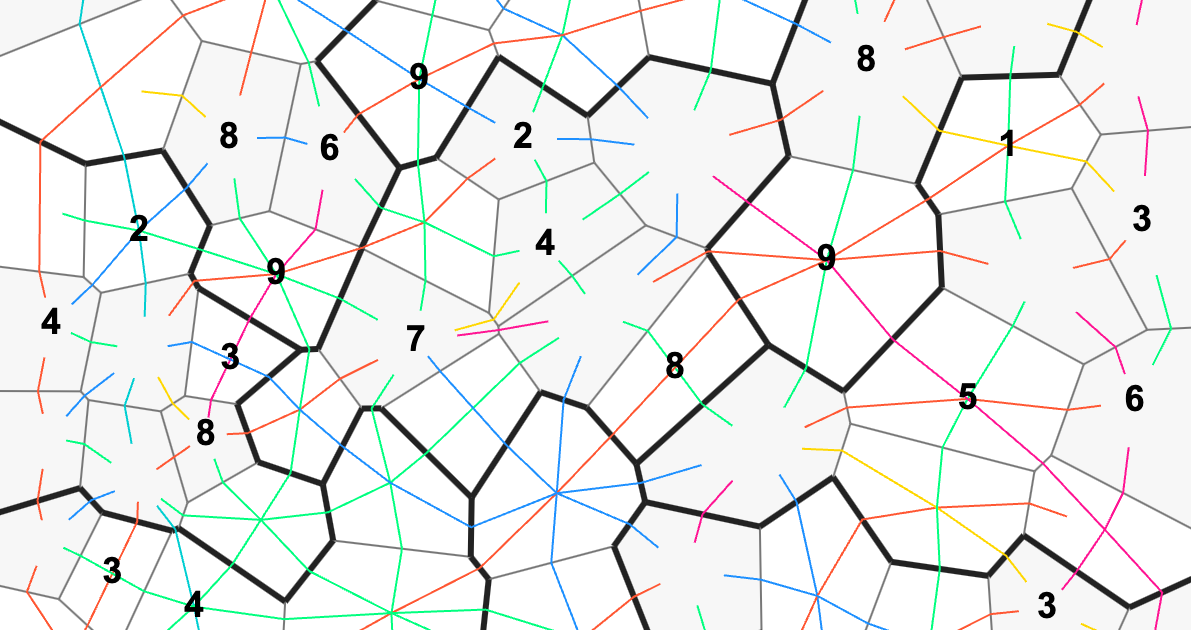 Something productive finally came from my daily Sudoku habit: I invented a new type of puzzle that I call “Cracked Sudoku”. It looks like 