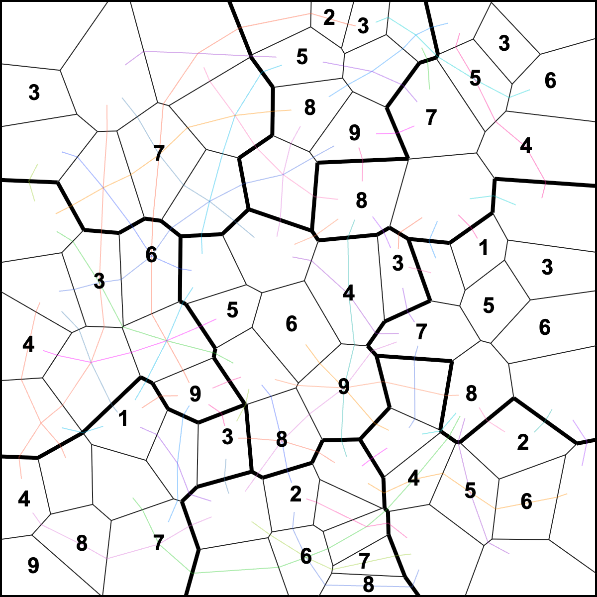 All runs in a Cracked Sudoku